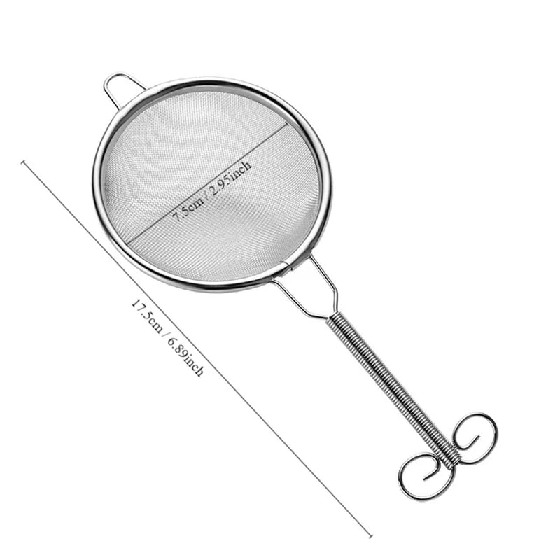 Stainless Steel Tea Infuser Tea Leaves Diffuser Spice Seasoning Ball Strainer Teapot Fine Mesh Coffee Filter Kitchen Accessories