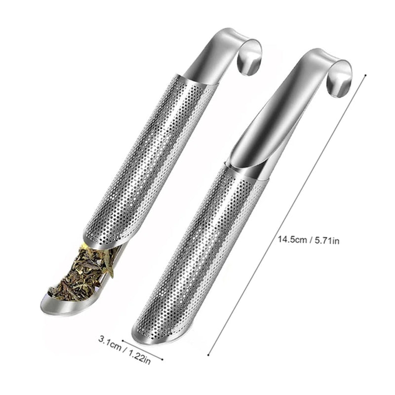 Stainless Steel Tea Infuser Tea Leaves Diffuser Spice Seasoning Ball Strainer Teapot Fine Mesh Coffee Filter Kitchen Accessories