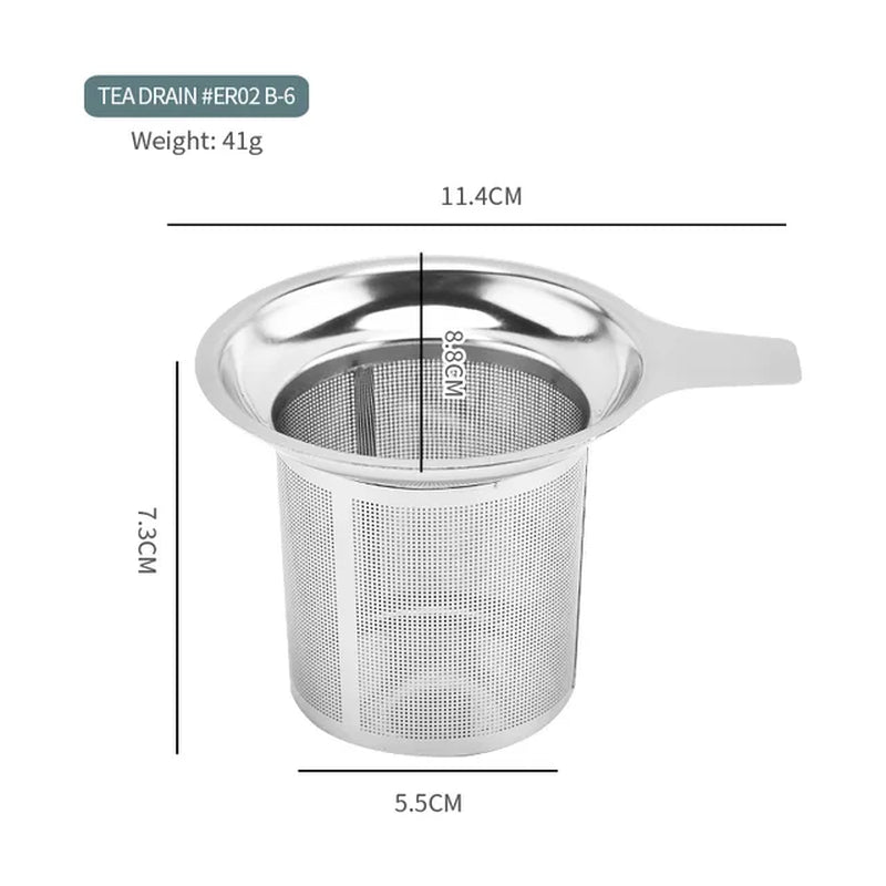 Stainless Steel Tea Infuser Tea Leaves Diffuser Spice Seasoning Ball Strainer Teapot Fine Mesh Coffee Filter Kitchen Accessories