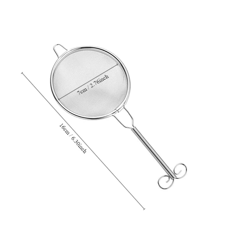 Stainless Steel Tea Infuser Tea Leaves Diffuser Spice Seasoning Ball Strainer Teapot Fine Mesh Coffee Filter Kitchen Accessories