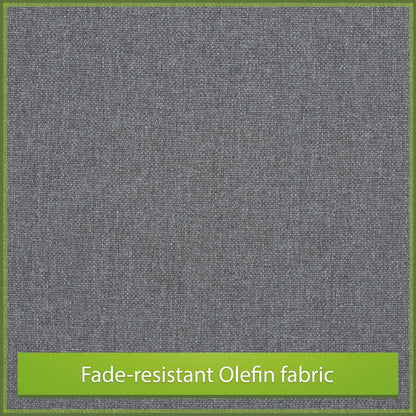 Logan 4-Piece Outdoor Conversation Set, Dark Gray