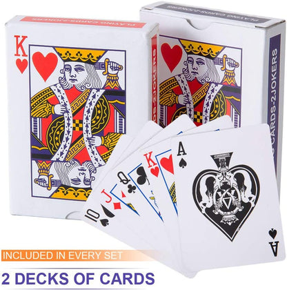 Casino Poker Chip Set - 300PCS Poker Chips with Aluminum Case, 11.5 Gram Chips for Texas Holdem Blackjack Gambling