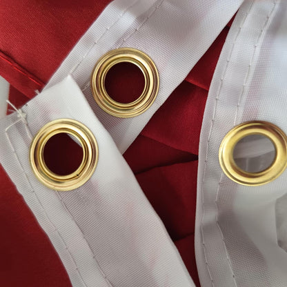 American Flag Pleated Bunting, 4Th of July Bunting Pennant,Us Flag Bunting, Patriotic Bunting Flag, 4Th of July Bunting, 6-Pack Bunting