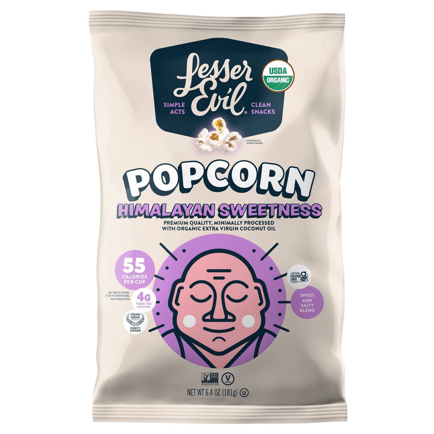 Organic Popcorn, Himalayan Sweetness, 6.4 Oz